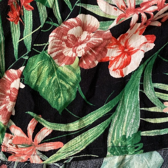 Blu Pepper Green and Black Flutter Sleeve Sundress - Picture 4 of 6